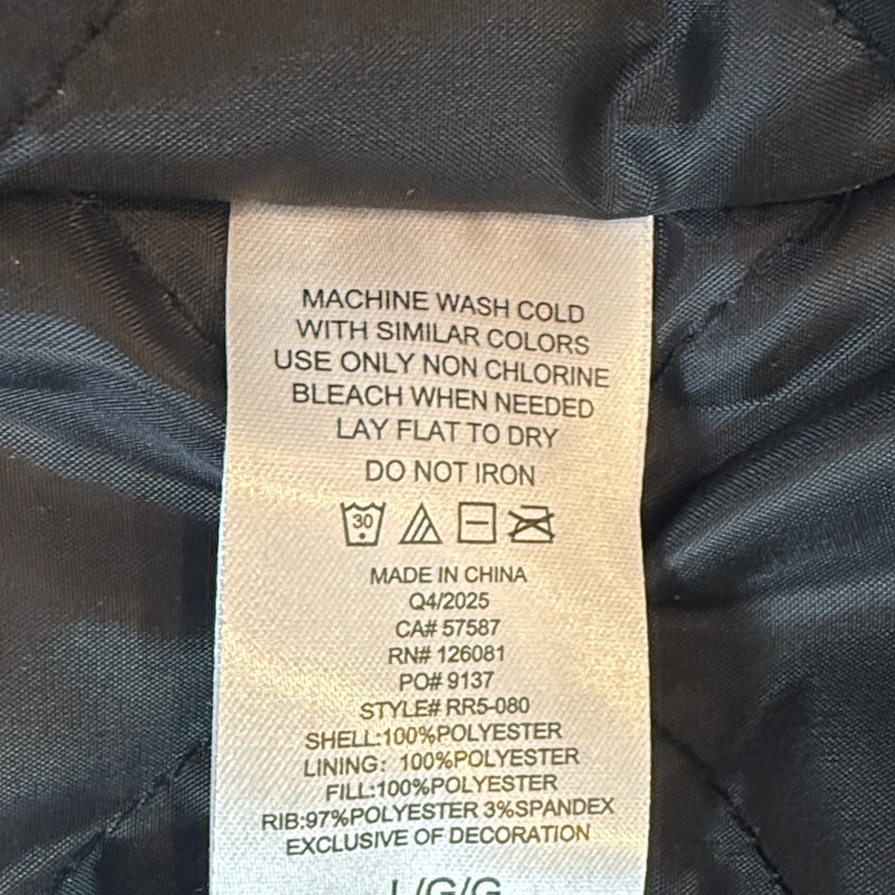 Reason Red and Cream 'Pablo Escobar' Racing Bomber Jacket - Picture 9 of 11